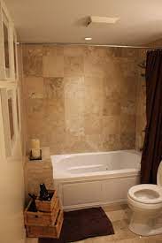 Brown Tile Bathroom