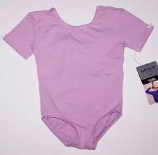 Nwt New Danskin Leotard Leo Ss Gymnastics Dance Purple Cute Nice Girl Toddler Ebay
