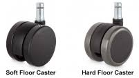 what is the right desk chair caster