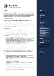 Hotel receptionist resume + guide with resume examples to land your next job in 2020. 22 Food Beverage Attendant Resume Samples Free