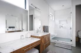 75 concrete floor bathroom ideas you ll
