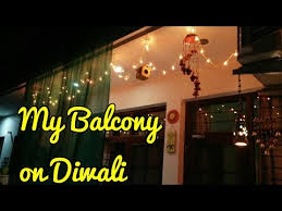 diwali balcony decorating ideas