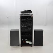 Stapel Stereo Philips And Rack With