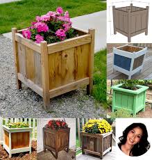 Thanks for sharing with us at the creative corner! 14 Square Planter Box Plans Best For Diy 100 Free