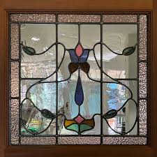 Art Nouveau Door Panels Perth Art Glass