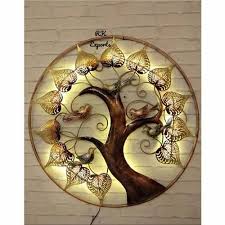 Rk Exports Metal Wrought Iron Led Tree