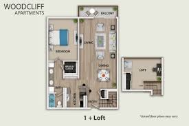 Woodcliff Apartments 1 Bedroom Plus