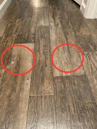 repair of rolled vinyl floor