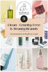 clean free k beauty brands