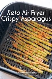 air fryer keto asparagus recipe crispy