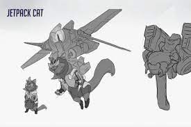 Overwatch jetpack cat