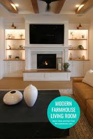 Modern Farmhouse Living Room Design Ideas