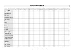 Printable Pms Symptom Tracker