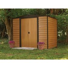 8 Ft X 6 Ft Steel Storage Shed Wr86