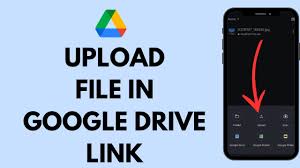 upload a file in google drive link