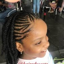 Hairstyles are an important part of looking fashionable. 30 Beautiful Cornrows Hairstyles For Kids Allnigeriainfo