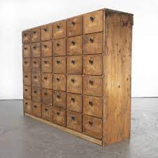 1950 s belgian work bank of drawers