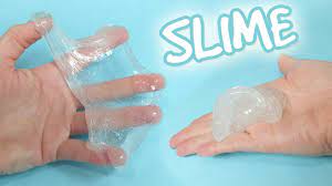 clear glue slime how to make crystal