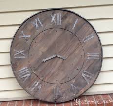 Diy Pottery Barn Decor Rustic Clock