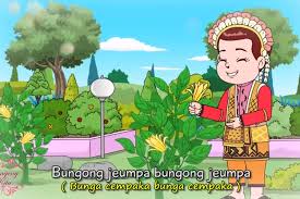 Bungong jeumpa berarti bunga cempaka. Lirik Lagu Bungong Jeumpa Dan Terjemahannya Dalam Bahasa Indonesia Halaman All Kompas Com