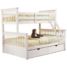 marina twin over full bunk bed with