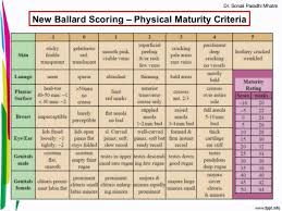 Nbs New Ballard Scoring Physical Maturity Criteria Newborn