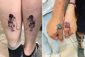 30 beautiful matching tattoos that are