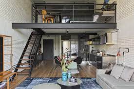 Industrial Loft With An Open Plan And A