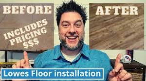 lowes floor installation customers