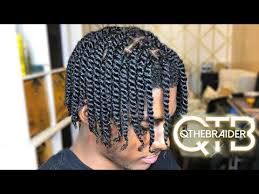 Maybe you would like to learn more about one of these? Qthebraider How To Double Strand Twist Male Edition Youtube