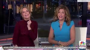 Hoda kotb is expected to continue to anchor the program from the show's home studio at nbc news new york facility. Nbc Today Anchor Savannah Guthrie S Dress Is On Backward Youtube