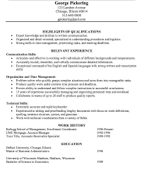 Sample Resume For Accounts Receivable Specialist Amazing Example Of