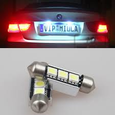 2x Error Free Led License Plate Light Bulb For Bmw E46 E90 E92 E93 M3 Coupe Ebay