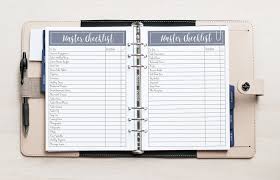 Free Printable Wedding Planner A5 Letter Free