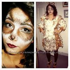 original diy owl costume and makeup