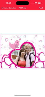 love photo frames collage on the app