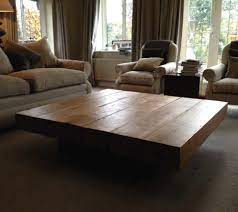 Square Oak Coffee Tables Made In The