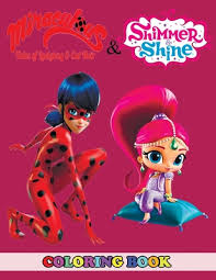 The spruce / kelly miller halloween coloring pages can be fun for younger kids, older kids, and even adults. Miraculous Tales Of Ladybug And Cat Noir And Shimmer And Shine Coloring Book 2 In 1