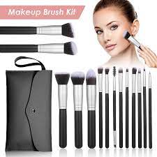 14pcs makeup cosmetic brushes kit set