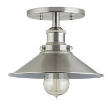 Andante Industrial Semi Flush Mount Ceiling Light Led Bulb Included Linea Lighting Modern And Affordable Residential Lighting