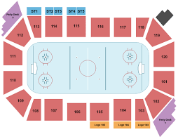 L C Walker Arena Seating Chart Muskegon