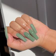 Love the high contrast effect of the nail design. Green Nails Pretty Acrylic Nails Square Acrylic Nails Cute Acrylic Nails