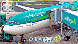 first time in aer lingus a330 300