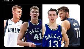 Steve nash wasn't ready to mark his introductory appearance as nets coach by guaranteeing a championship. Luka And Porzigod Will Be Better Than Steve Nash And Dirk Dirk Will Be Better Than Dirk When It S All Said And Done Mavericks