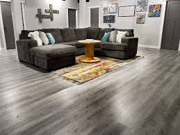 Don't sand vinyl flooring as it may contain asbestos. Vinyl Flooring Install Do It Yourself Bold Boundless Blonde