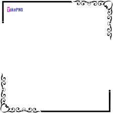 free simple border design png photo