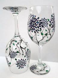 Beginners Painted Wine Glasses