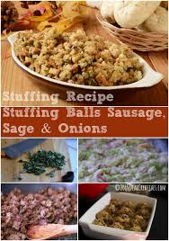 stuffing with sausage and herbs