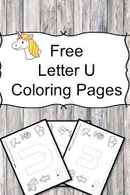 You can print the coloring page directly in your browser or download the pdf and then print it. Letter U Coloring Pages Free Great For Preschool Or Kindergarten