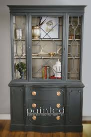 China Cabinet Painted In Annie Sloan